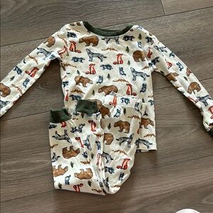 Animal Print Kids Pajamas
